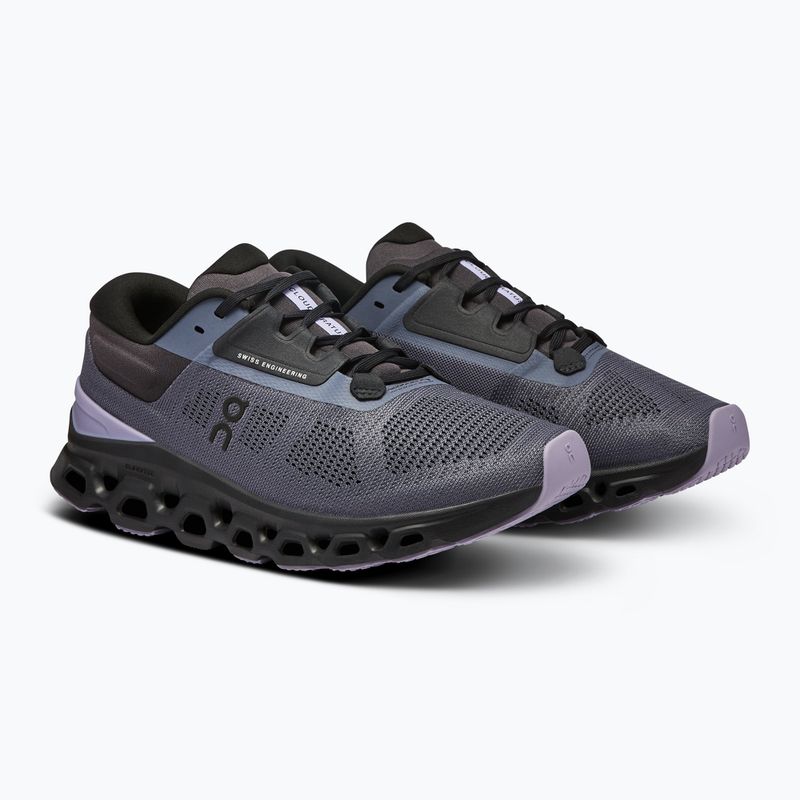 Încălțăminte de alergat pentru femei On Cloudstratus 3 metal/wisteria 8