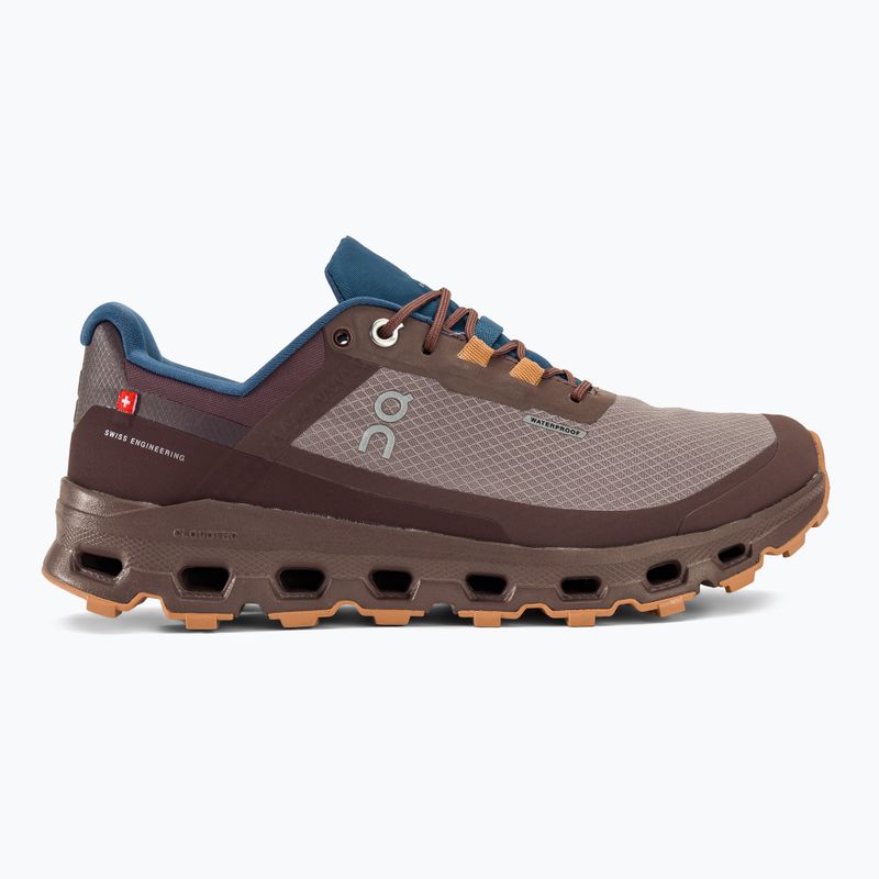Încălțăminte de alergat pentru femei On Running Cloudvista Waterproof zinc/grape 2