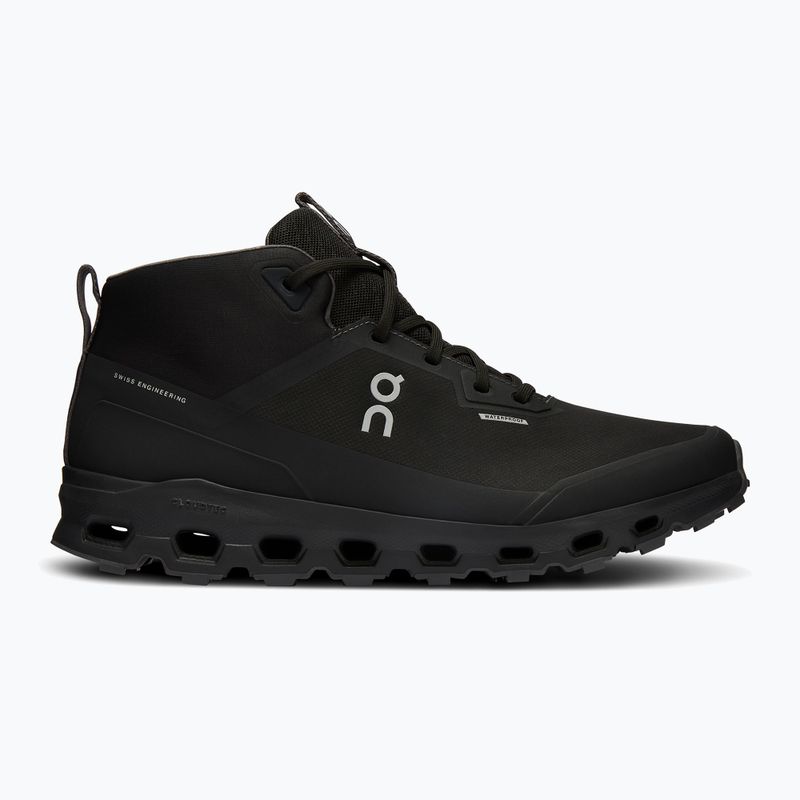 Cizme de trekking pentru bărbați On Cloudroam Waterproof negru/eclipsă 7