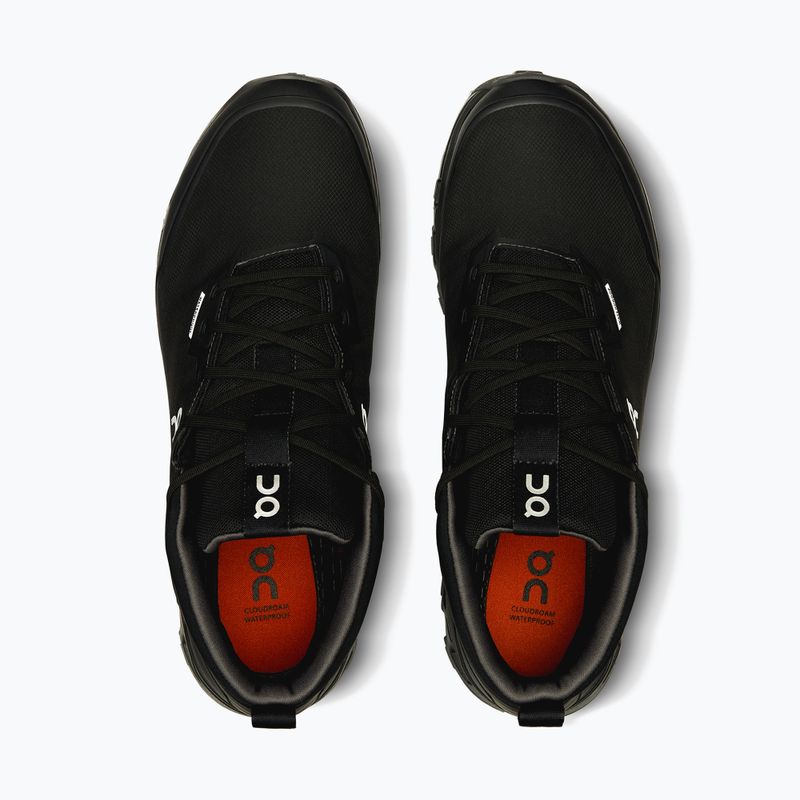 Cizme de trekking pentru bărbați On Cloudroam Waterproof negru/eclipsă 11
