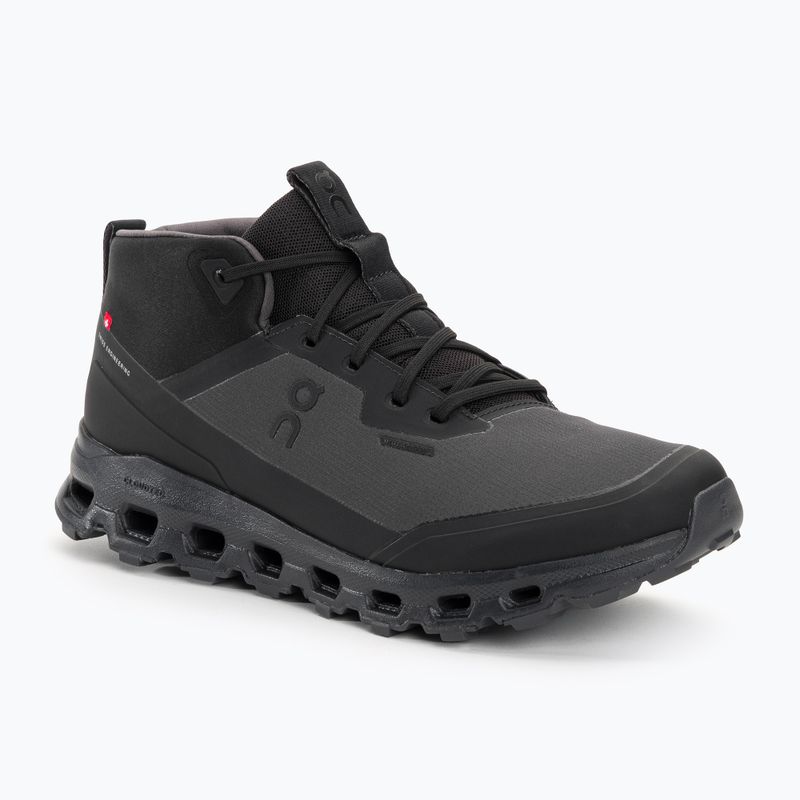 Cizme de trekking pentru bărbați On Cloudroam Waterproof negru/eclipsă