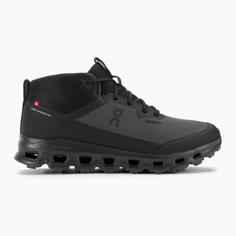 Cizme de trekking pentru bărbați On Cloudroam Waterproof negru/eclipsă 2