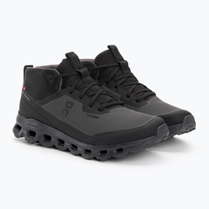 Cizme de trekking pentru bărbați On Cloudroam Waterproof negru/eclipsă 4