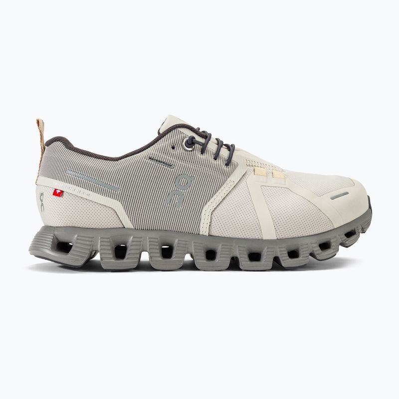 Încălțăminte de alergat pentru femei On Running Cloud 5 Waterproof pearl/fog 2
