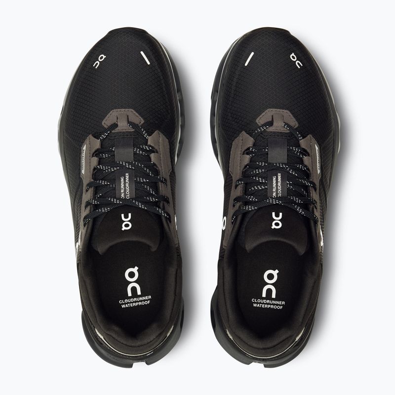 Încălțăminte de alergat pentru femei On Cloudrunner 2 Waterproof magnet/black 13