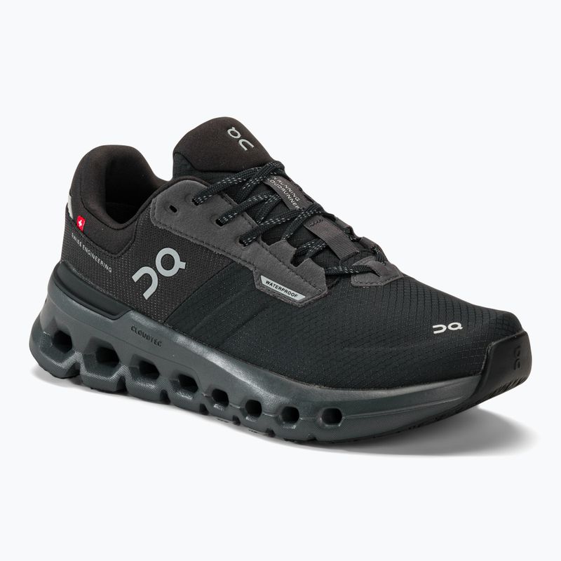 Încălțăminte de alergat pentru femei On Cloudrunner 2 Waterproof magnet/black