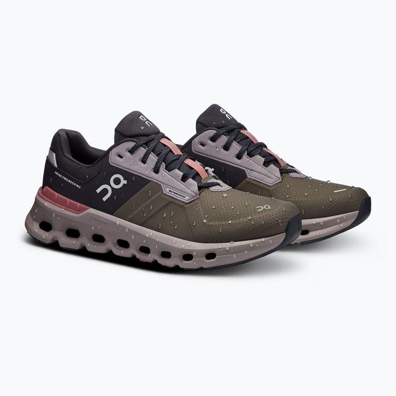 Încălțăminte de alergat pentru femei On Cloudrunner 2 Waterproof olive/mahogany 8