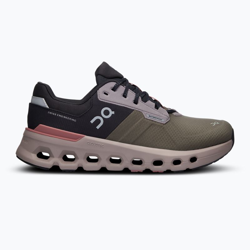 Încălțăminte de alergat pentru femei On Cloudrunner 2 Waterproof olive/mahogany 9