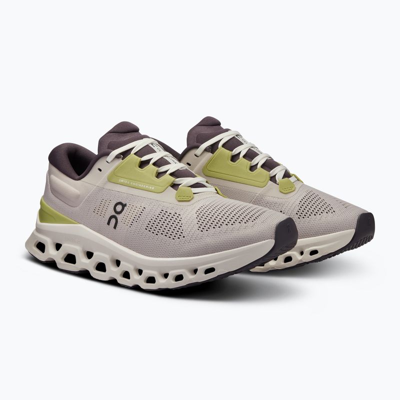 Încălțăminte de alergat pentru femei On Cloudstratus 3 pearl/ivory