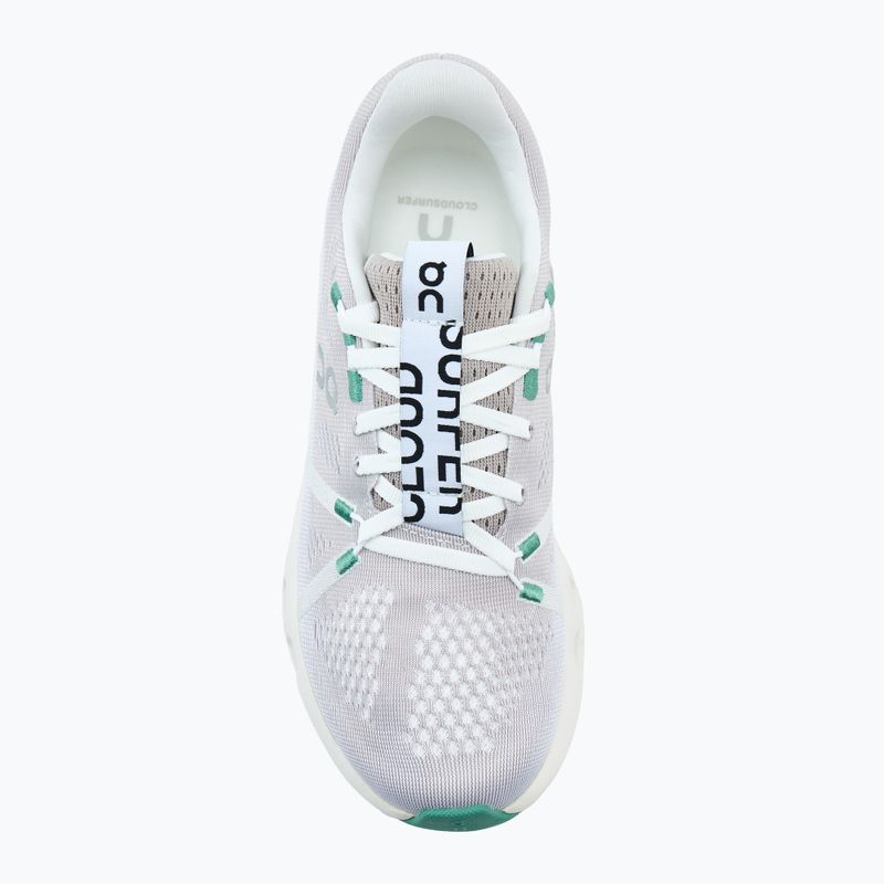 Încălțăminte de alergare pentru femei On Cloudsurfer pearl/ivory 5