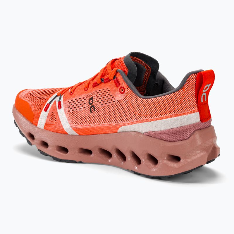 Încălțăminte de alergat pentru bărbați On Cloudsurfer Trail flame/dustrose 3