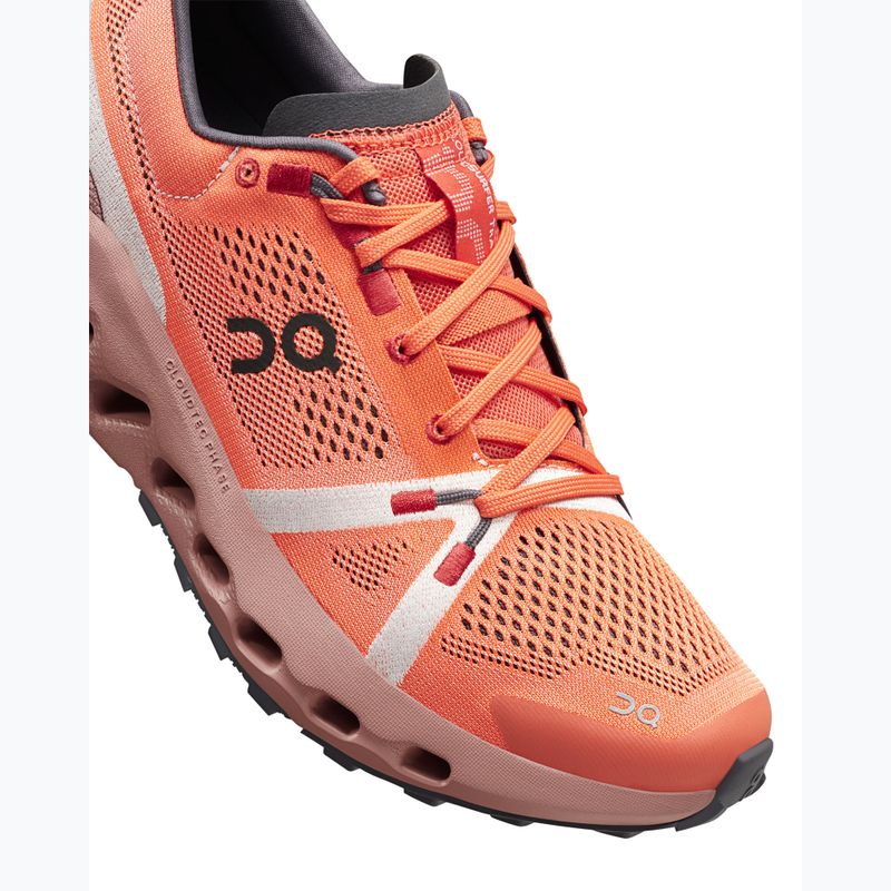 Încălțăminte de alergat pentru bărbați On Cloudsurfer Trail flame/dustrose 14
