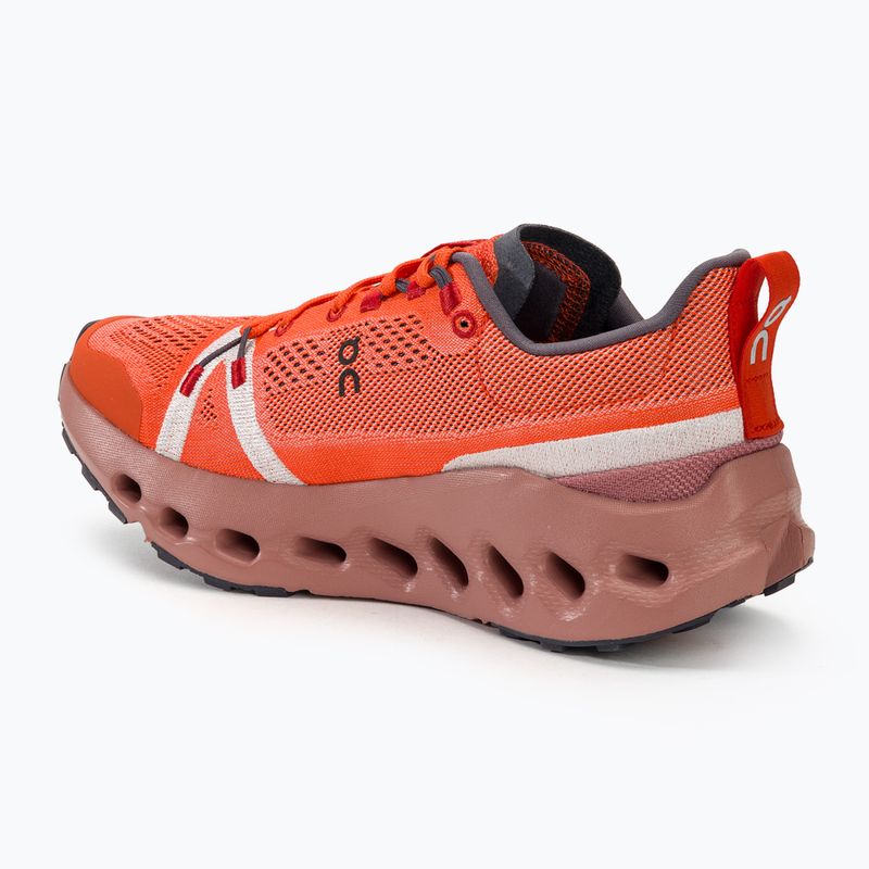 Încălțăminte de alergat pentru femei On Cloudsurfer Trail flame/dustrose 3