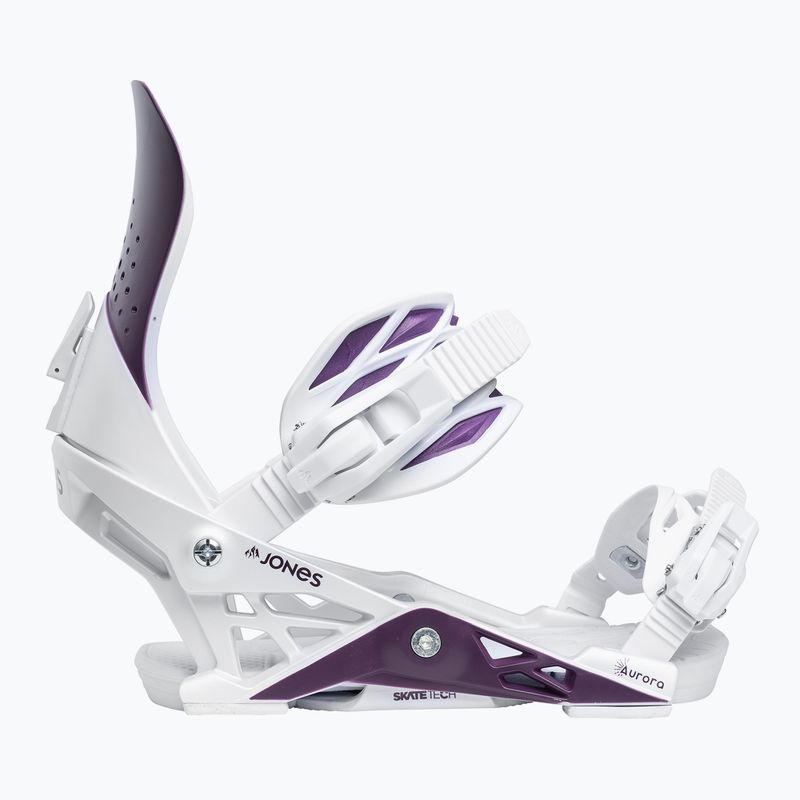 Legături de snowboard pentru femei Jones Aurora deep purple white 2