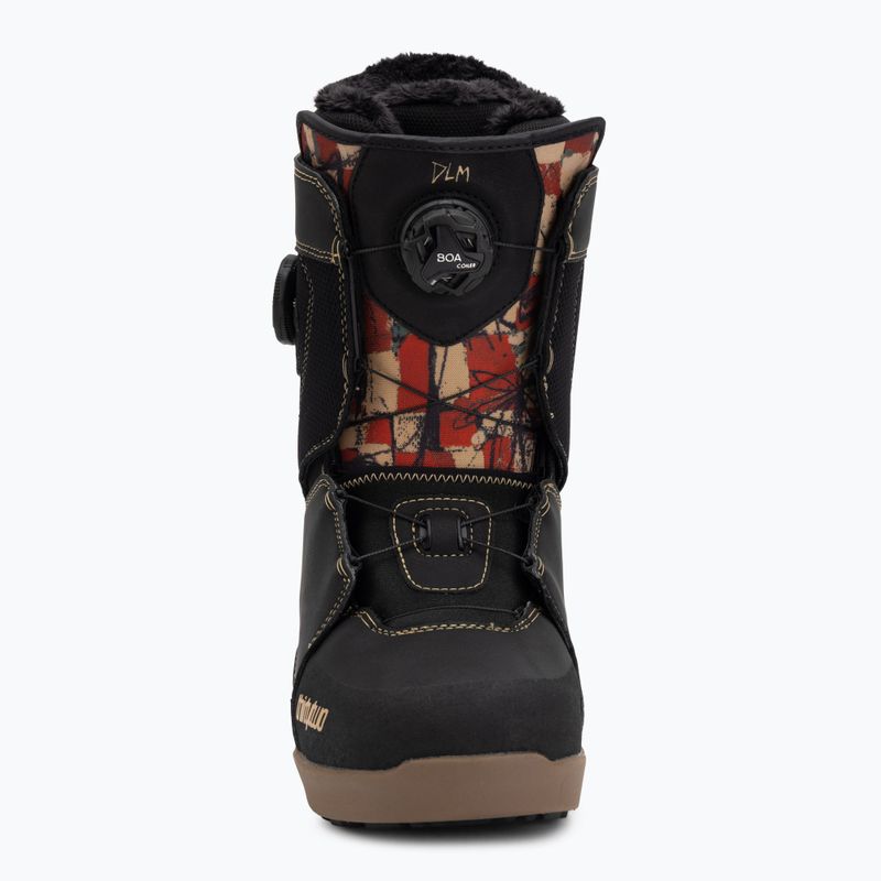 Încălțăminte de snowboard pentru femei ThirtyTwo Lashed Double Boa Melancon WʼS ʼ25 black/gum 4
