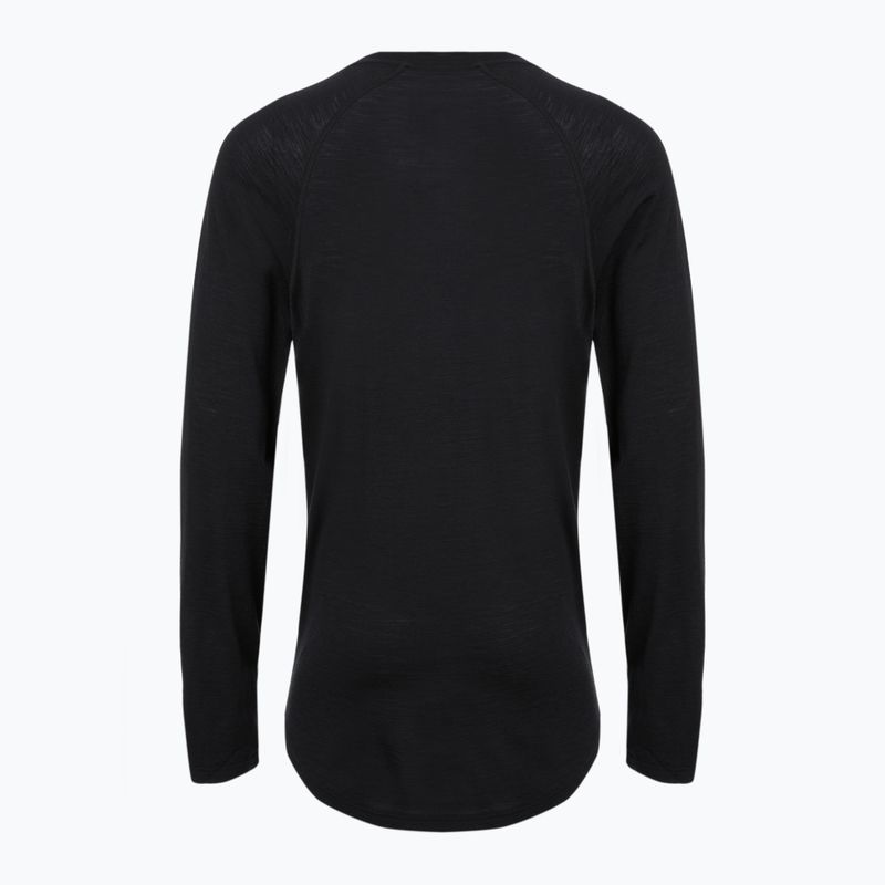 Longsleeve termoactiv pentru bărbați ThirtyTwo Ridelite Merino black/black 2