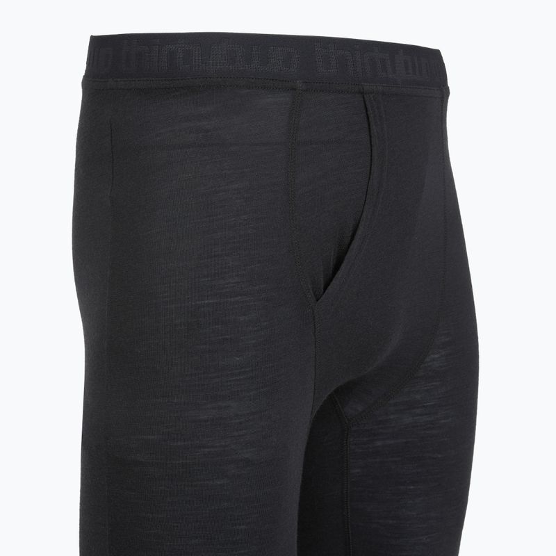 Pantaloni termoactivi pentru bărbați ThirtyTwo Ridelite Merino black/black 3