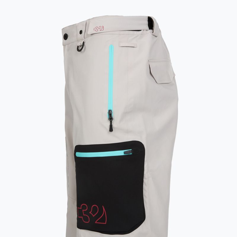 Pantaloni de snowboard pentru bărbați ThirtyTwo TM Recycled cement 4
