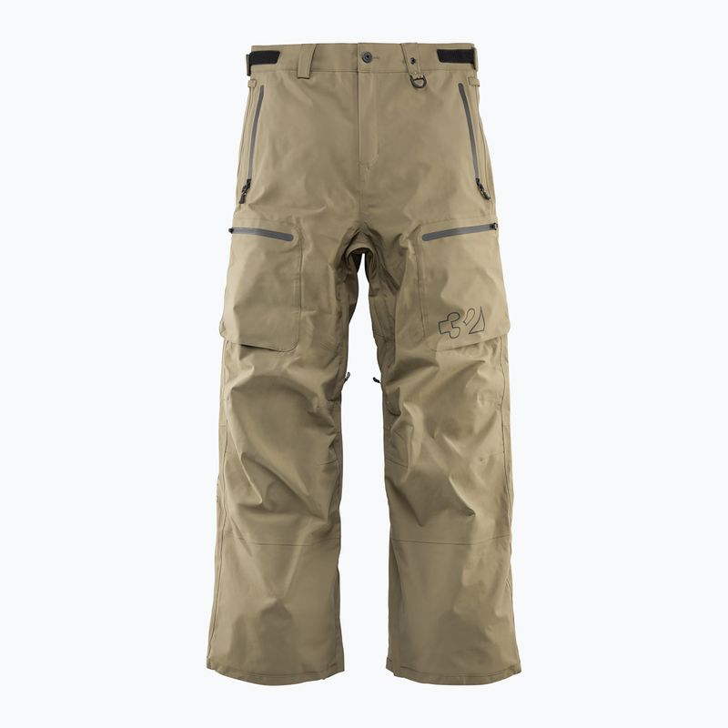 Pantaloni de snowboard pentru bărbați ThirtyTwo TM Recycled tobacco 7