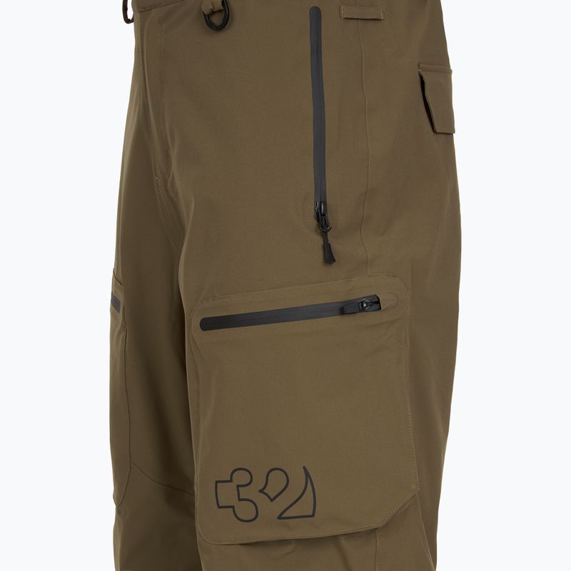 Pantaloni de snowboard pentru bărbați ThirtyTwo TM Recycled tobacco 4