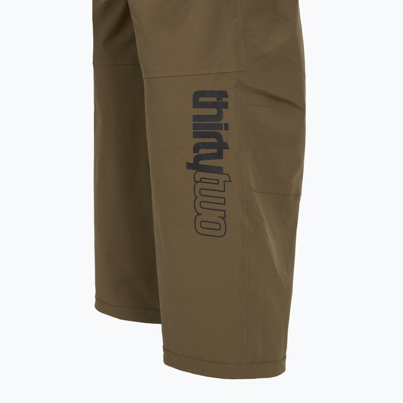 Pantaloni de snowboard pentru bărbați ThirtyTwo TM Recycled tobacco 5
