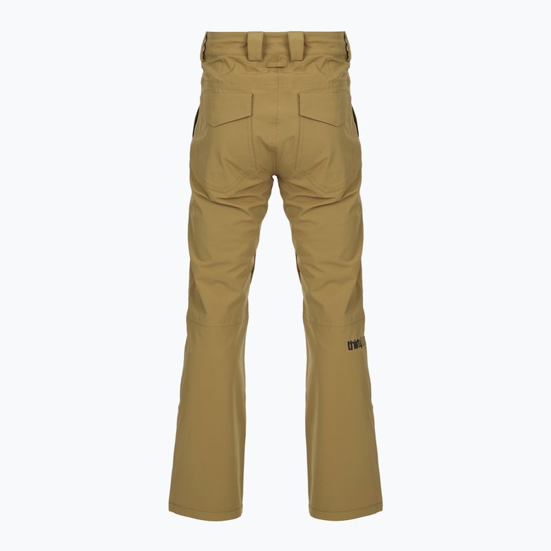 Pantaloni de snowboard pentru bărbați ThirtyTwo Wooderson khaki 2