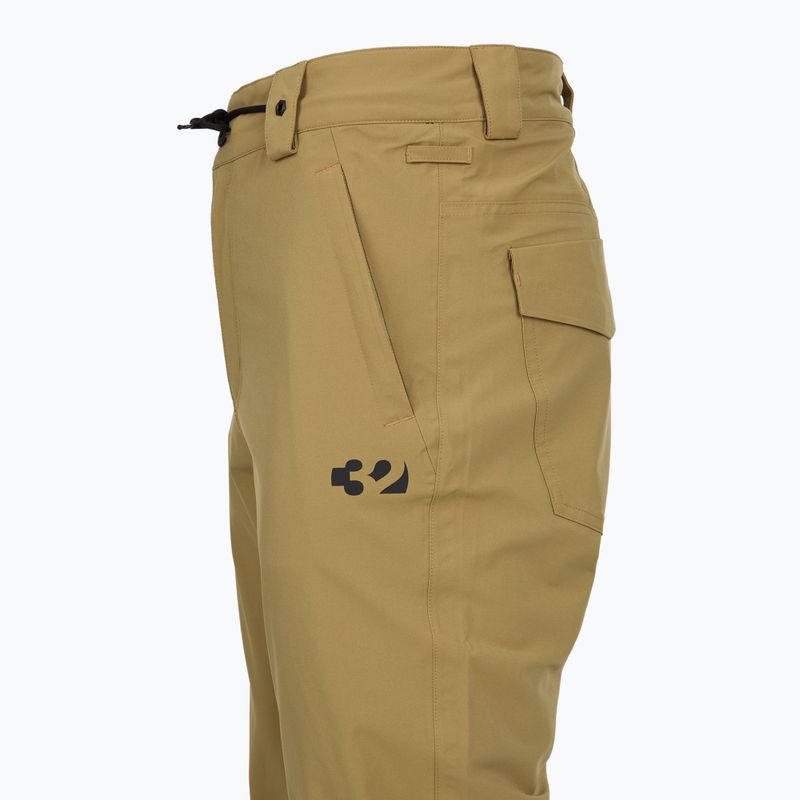 Pantaloni de snowboard pentru bărbați ThirtyTwo Wooderson khaki 3