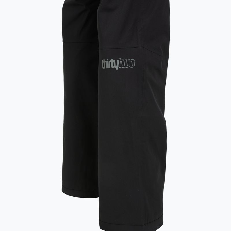 Pantaloni de snowboard pentru bărbați ThirtyTwo Wooderson black 4