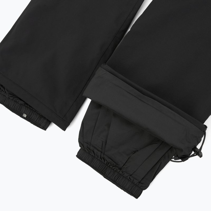 Pantaloni de snowboard pentru copii ThirtyTwo Basement Bib black/orange 6