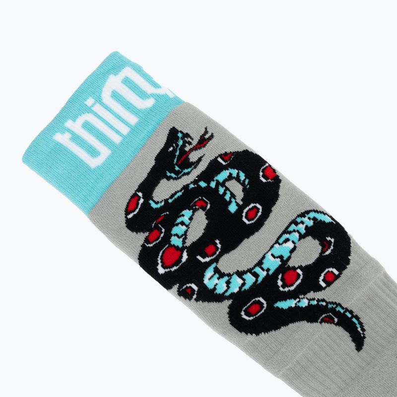 Șosete de snowboard pentru bărbați ThirtyTwo TM Coolmax grey/red 4