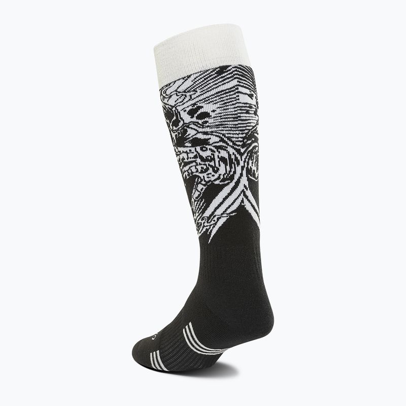 Șosete de snowboard pentru bărbați ThirtyTwo 32 Merino black/white 2