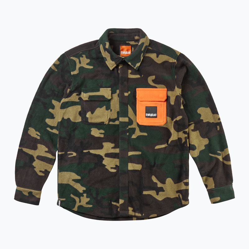 Cămașă pentru bărbați ThirtyTwo Rest Stop X Fava forest