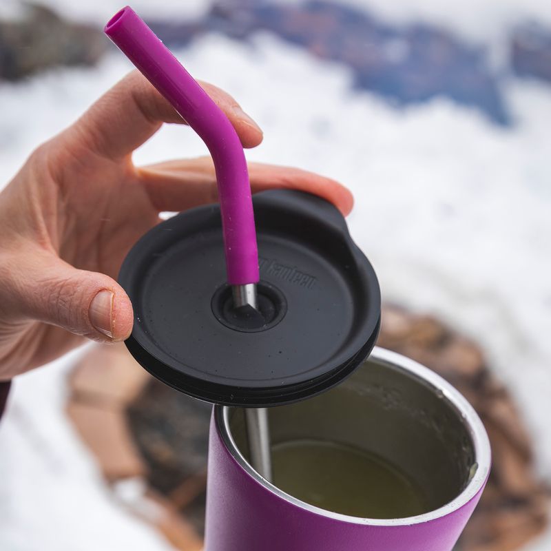 Klean Kanteen Tumbler Vacuum Insulated cană termică cu izolație termică cu fructe de pădure strălucitoare 3