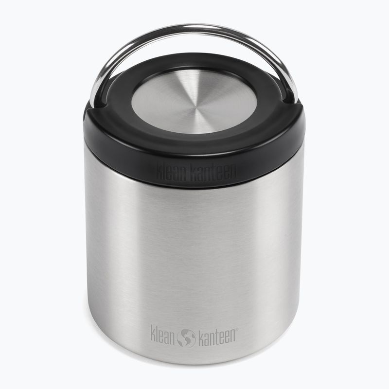 Termos pentru alimente Klean Kanteen TKCanister 236 ml brushed stainless