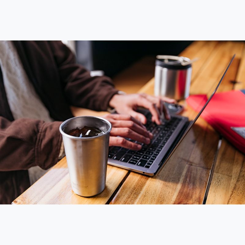 Căni turistice Klean Kanteen Pint Cup 4 bucăți brushed stainless 4