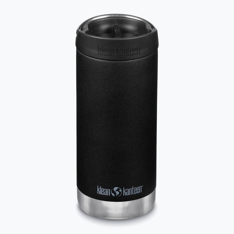 Cană termică Klean Kanteen TKWide Cafe Cap 355 ml black