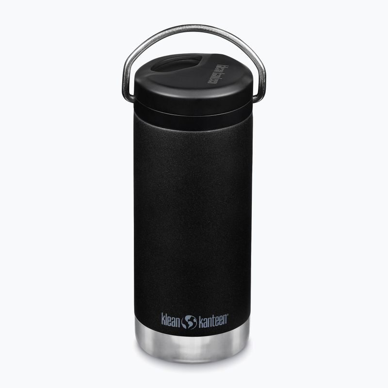 Cană termică Klean Kanteen TKWide Cafe Cap 355 ml black 2