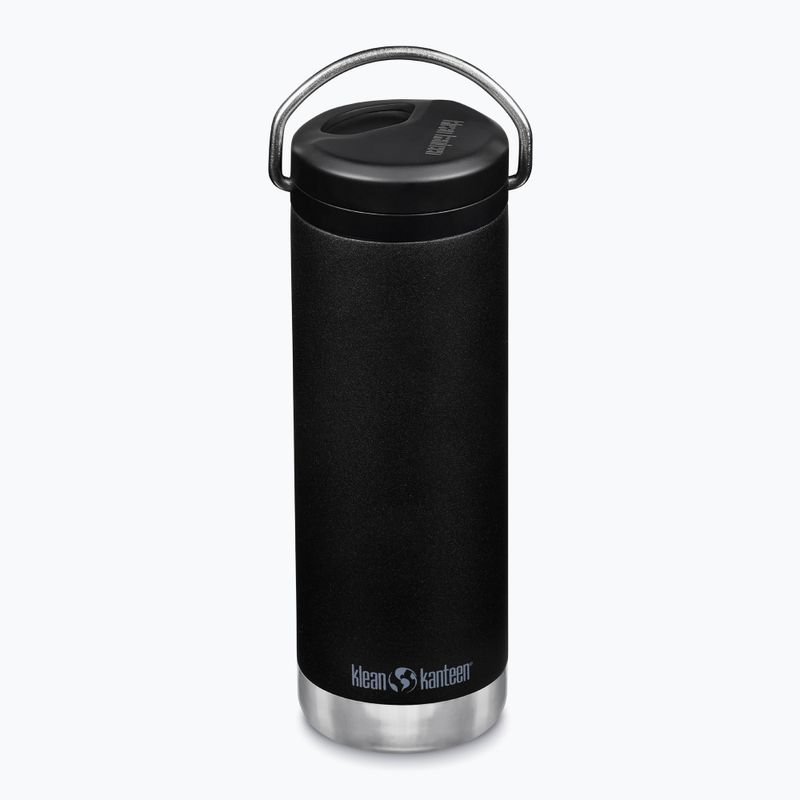 Cană termică Klean Kanteen TKWide Cafe Cap 473 ml black 2