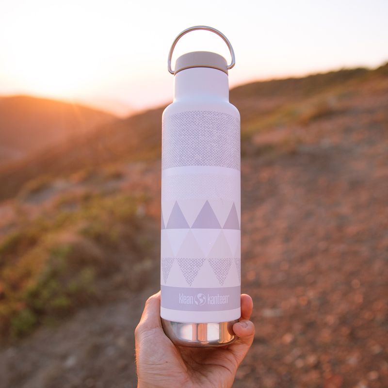 Sticlă de călătorie Klean Kanteen Classic VI Salt Flats 8