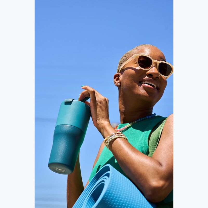 Cană termică KLEAN KANTEEN Rise Tumbler Flip Straw 1064 ml brittany blue 3