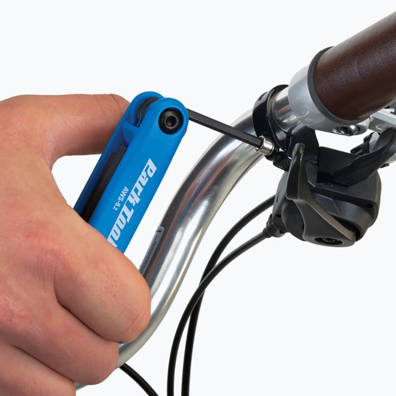 Cheie Allen/cu șurub. Park Tool AWS-9.2 negru/albastru 4