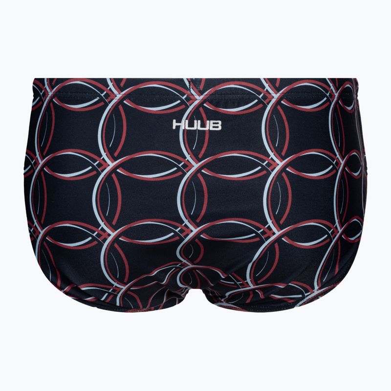 HUUB Ali Brownlee Brief slip de baie pentru bărbați negru ALIBRIEFS 2