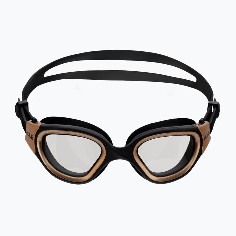 Ochelari de înot HUUB Aphotic Photochromic negru-maro A2-AG 2