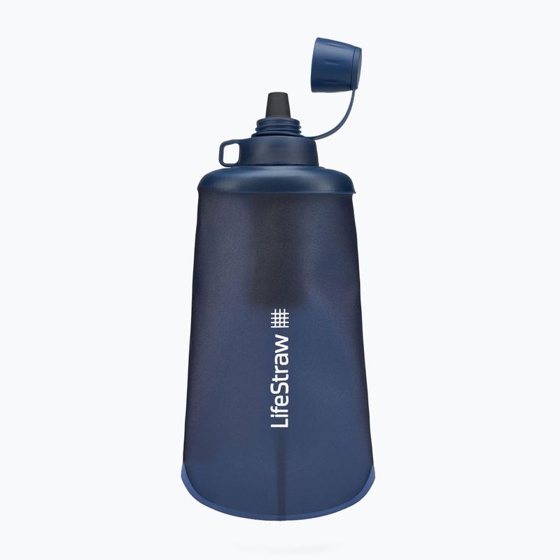 Sticlă de călătorie Lifestraw Peak Squeeze 650ml albastru marin LSPSFMLMBWWW 3