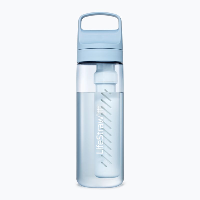 Sticlă de turism Lifestraw Go 2.0 z filtrem 650 ml icelandic blue