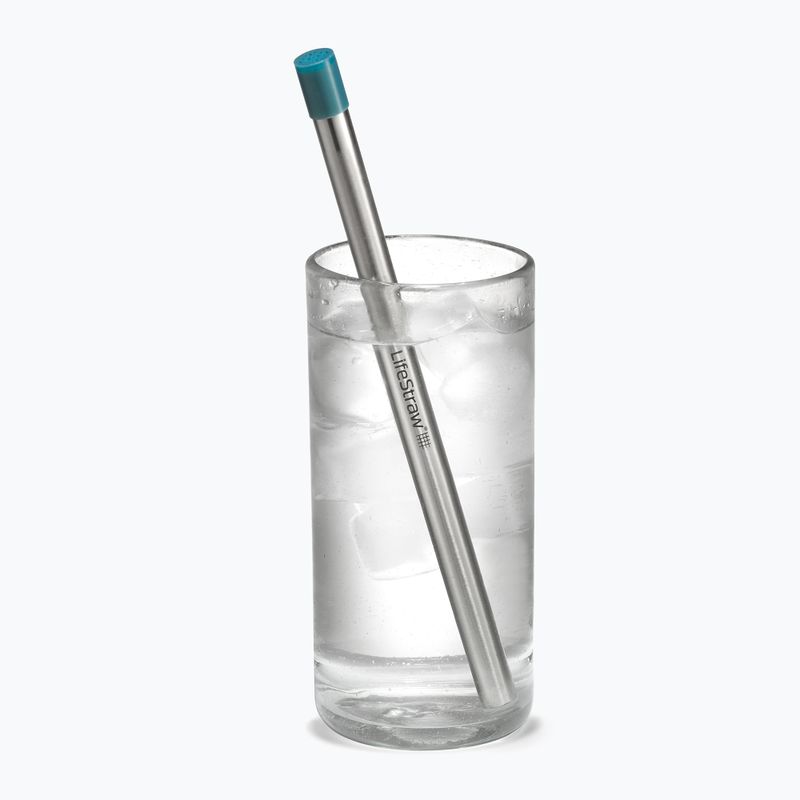 Pai cu filtru de apă LifeStraw SIP 1-Piece with Carry Case laguna teal