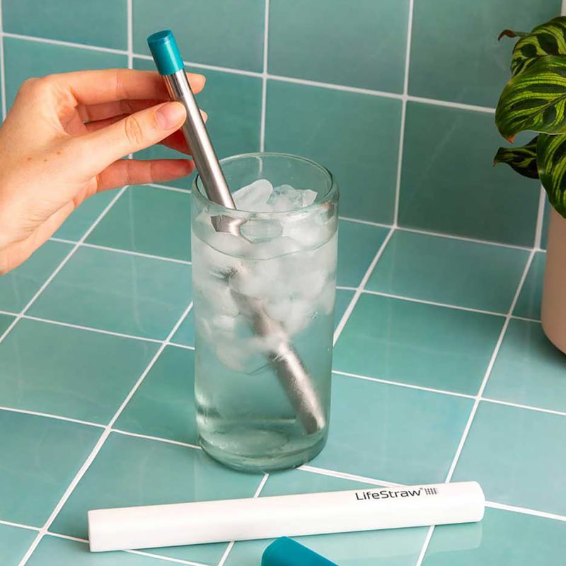 Pai cu filtru de apă  LifeStraw SIP Cases 3 szt. stormy/laguna/mid.blue 8