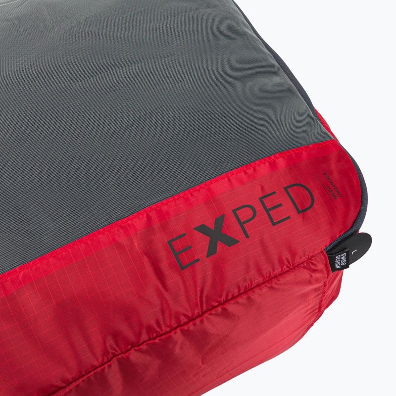 Exped Mesh Organiser organizator de călătorie roșu EXP-UL 4