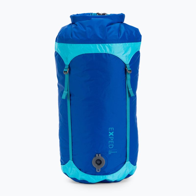 Sac de compresie Exped Waterproof Telecompression 19L albastru EXP-BAG