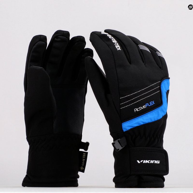 Mănuși de schi Viking Helix GTX, negru, 165 22 2252 15 8